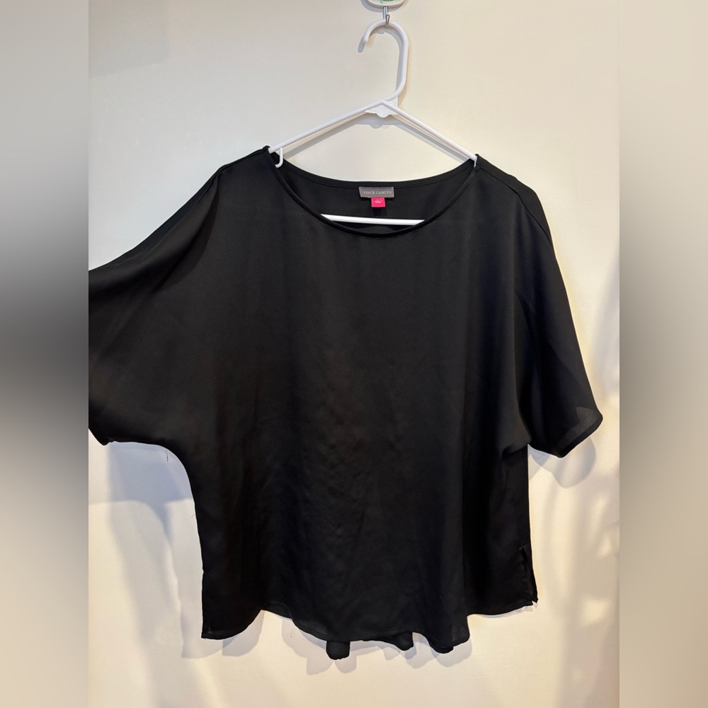 Vince Camuto Black Blouse